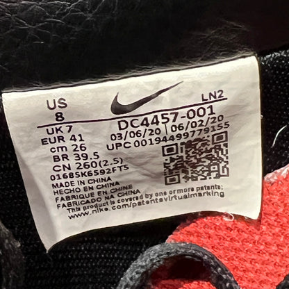 Nike Air Force One Low CPFM Black (2020) Size 8 USED s23160