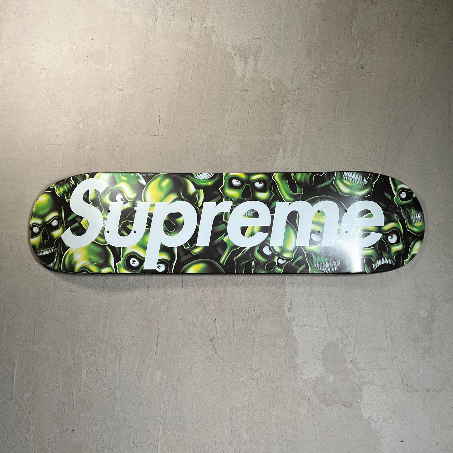 Supremem Skull Pile Green Skateboard NEW x17619