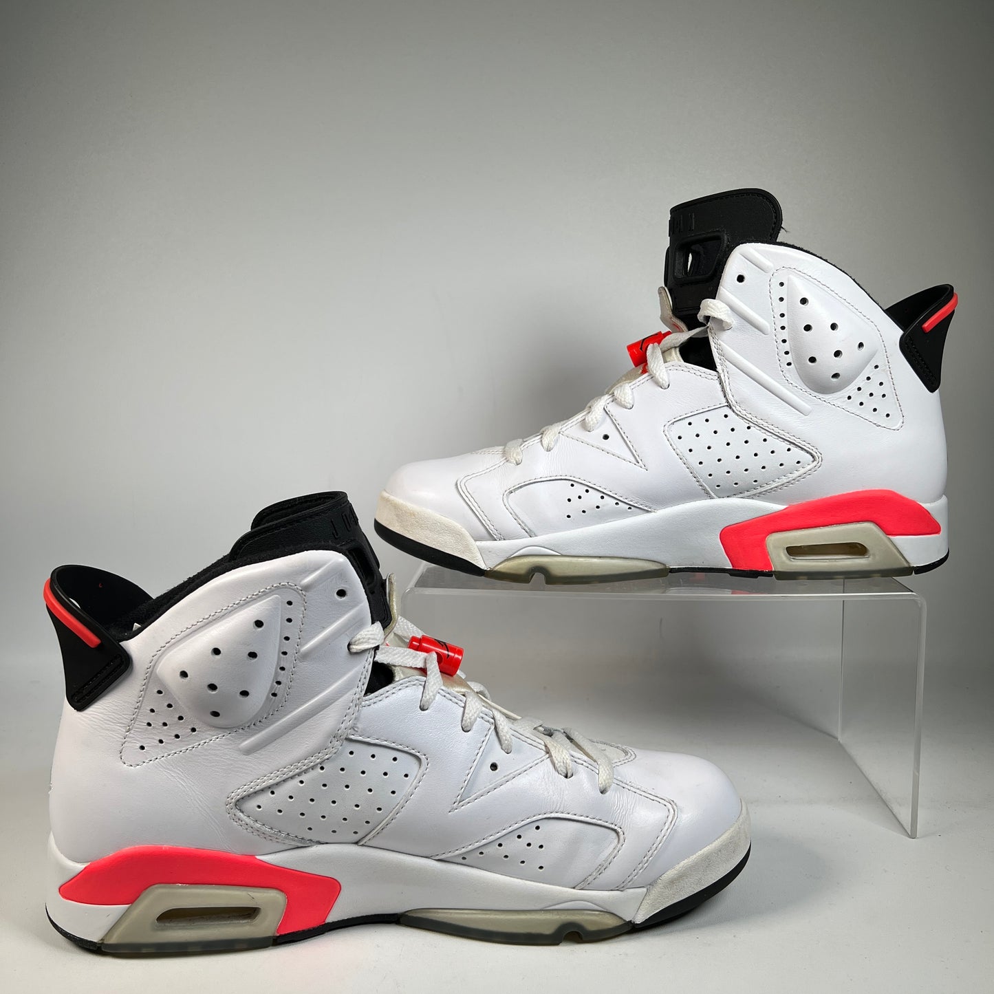Jordan 6 Infrared White (2014) Size 10.5 USED s23107
