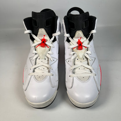 Jordan 6 Infrared White (2014) Size 10.5 USED s23107