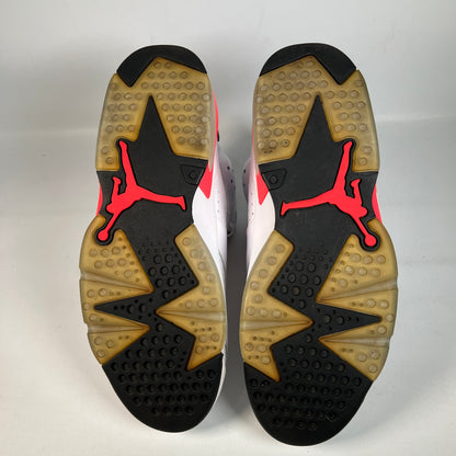 Jordan 6 Infrared White (2014) Size 10.5 USED s23107