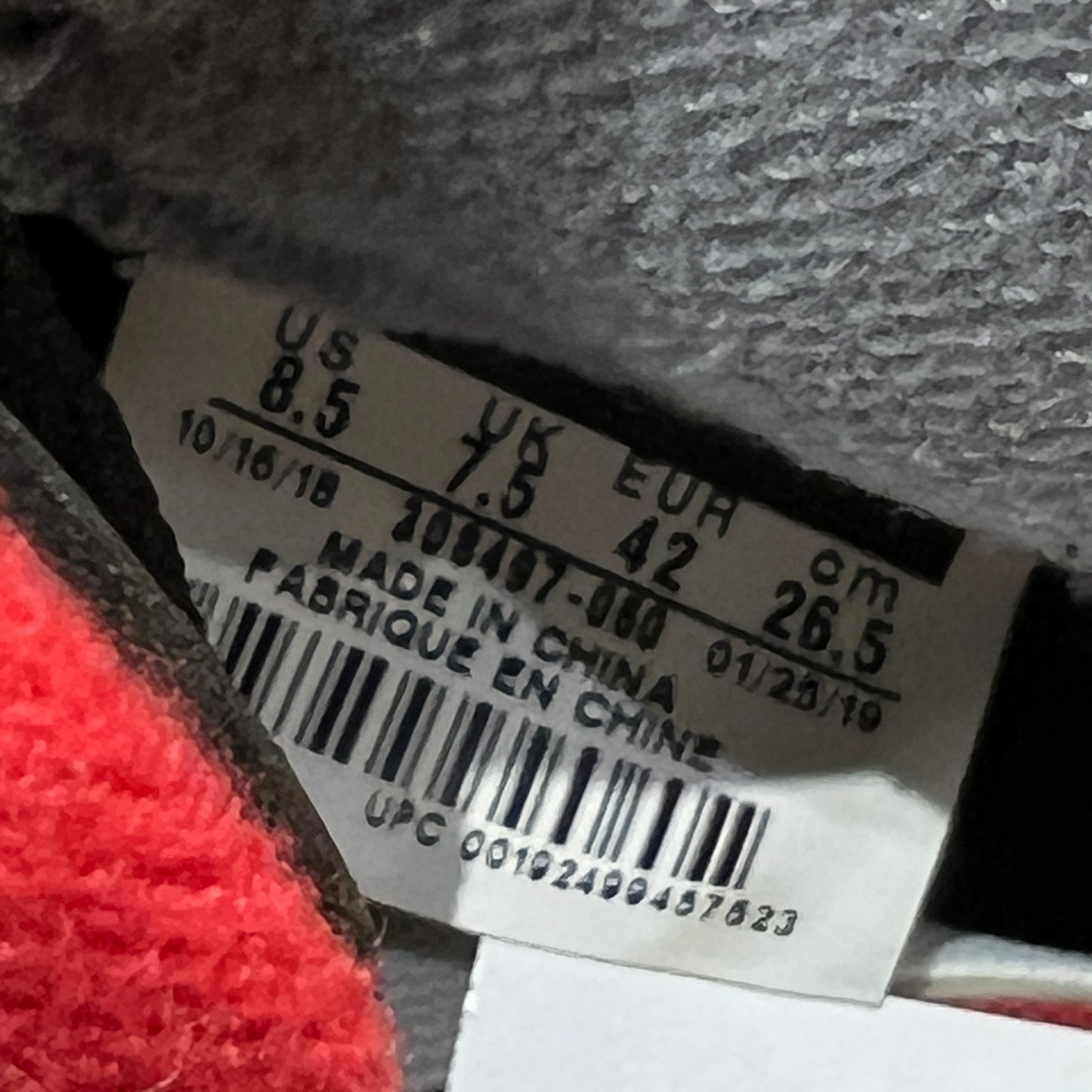 Jordan 4 Bred (2019) Size 8.5 USED s23165