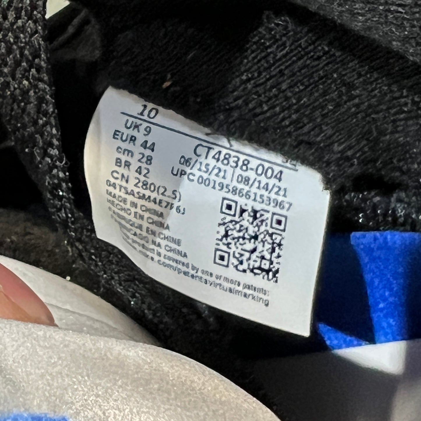 Jordan 5 Racer Blue (2022) Size 10 USED s23133