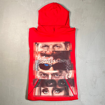 Westside Gunn Fourth Rope Red Wrestling Hoodie Size XXL USED x17794
