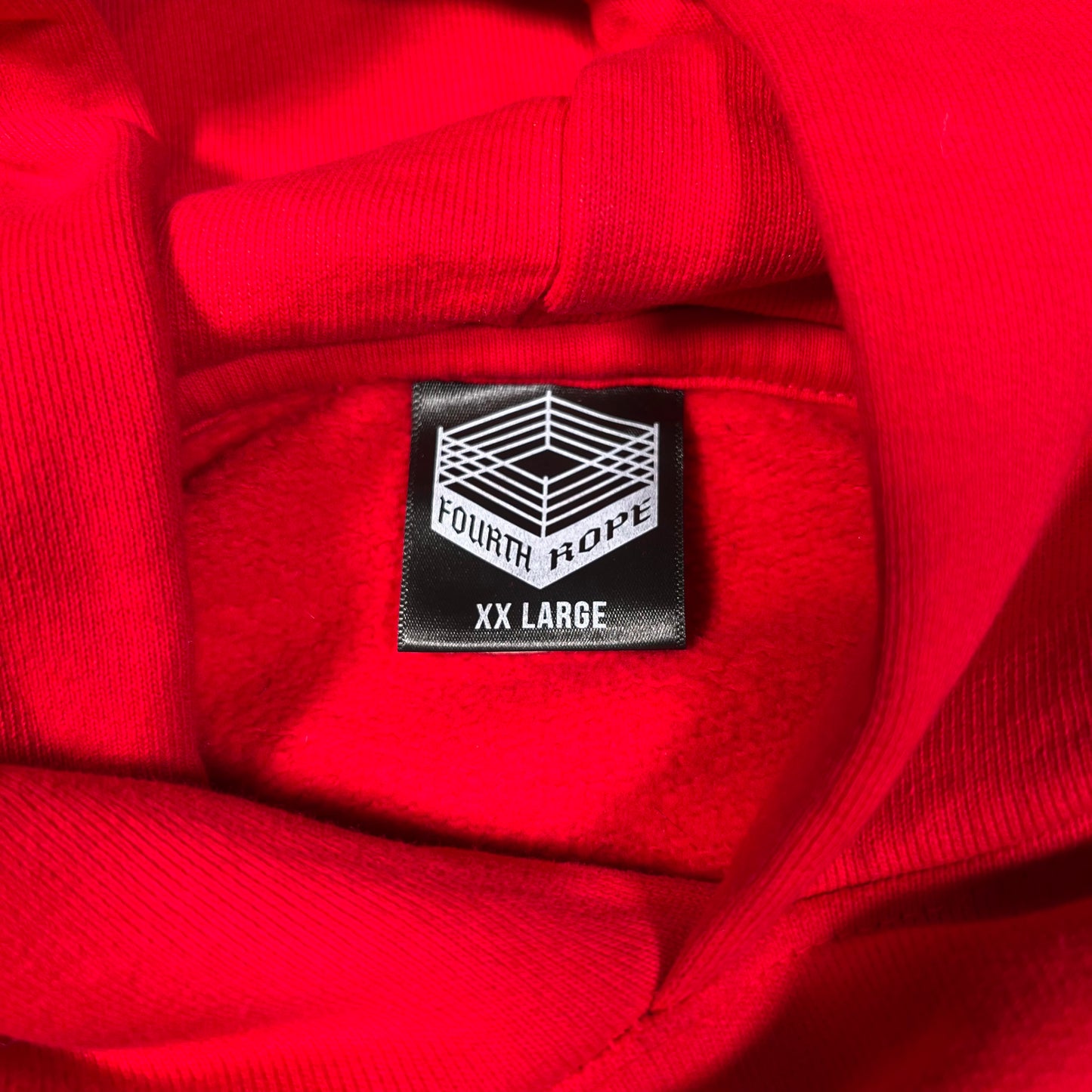 Westside Gunn Fourth Rope Red Wrestling Hoodie Size XXL USED x17794
