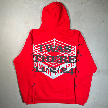 Westside Gunn Fourth Rope Red Wrestling Hoodie Size XXL USED x17794