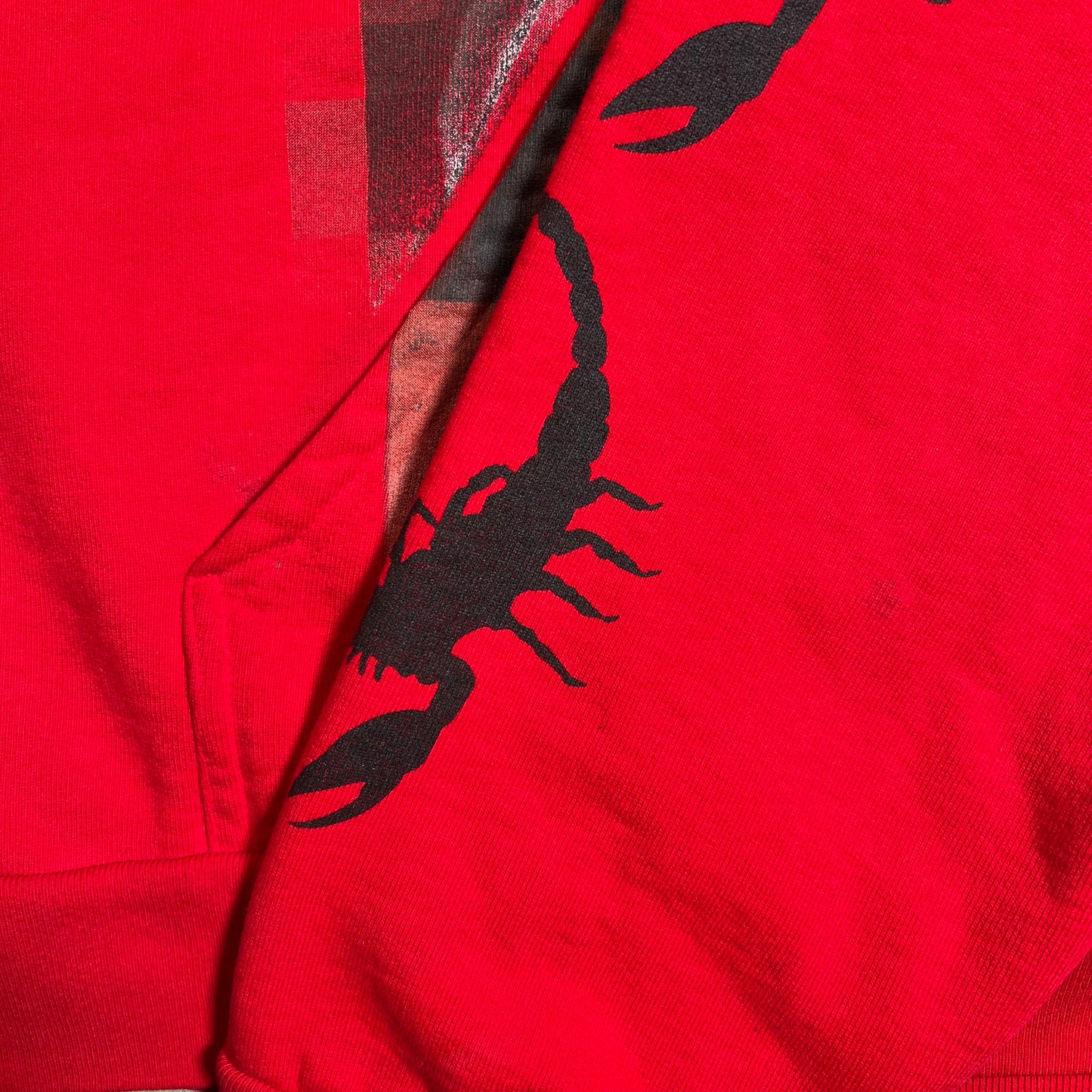 Westside Gunn Fourth Rope Red Wrestling Hoodie Size XXL USED x17794