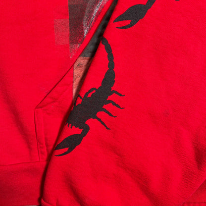 Westside Gunn Fourth Rope Red Wrestling Hoodie Size XXL USED x17794