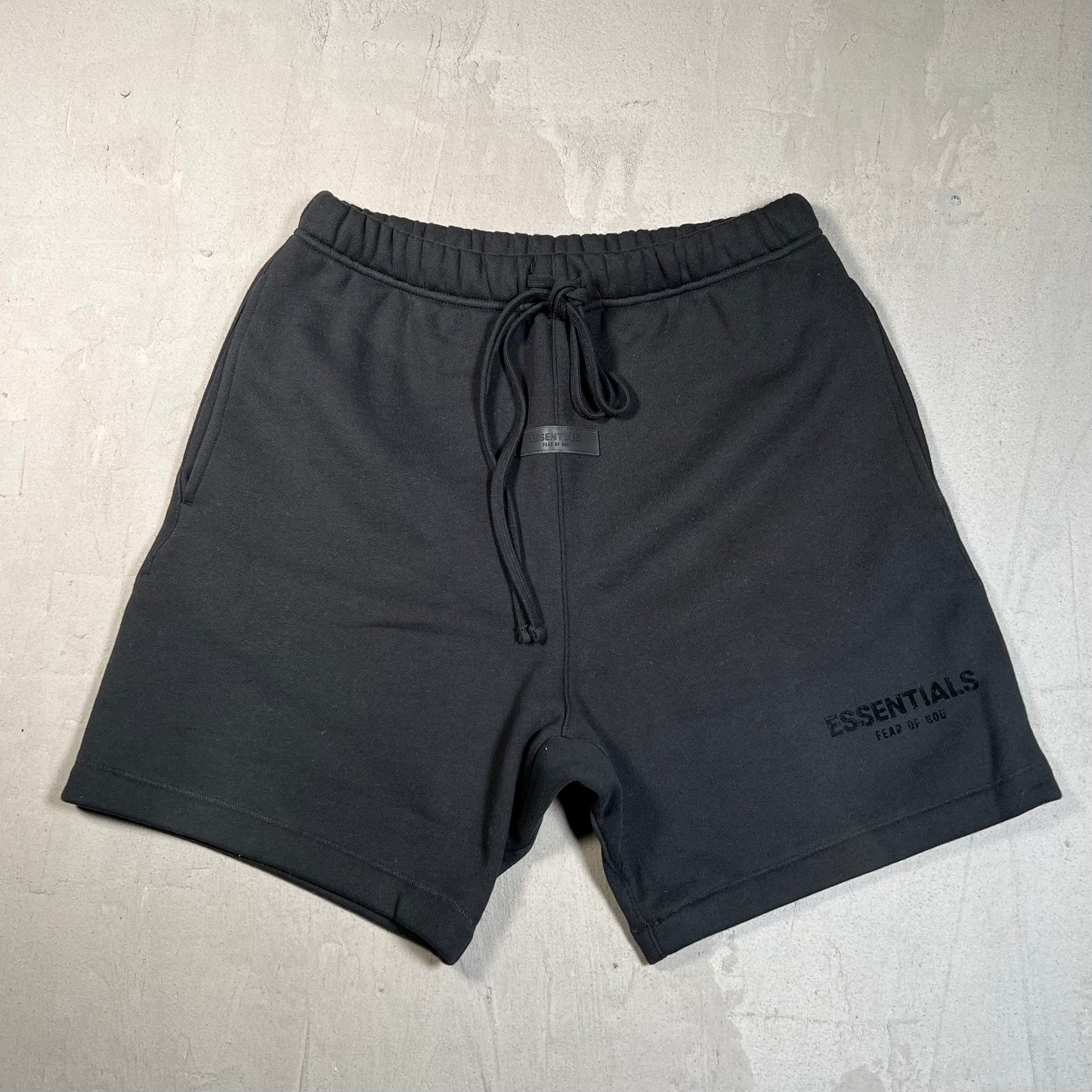 Essentails Fear Of God Black Shorts Size XS USED x17804