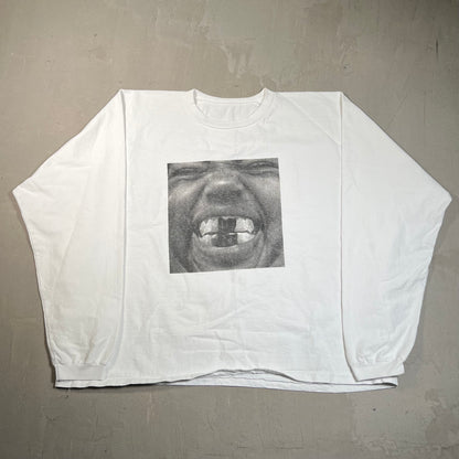 Yeezy Bully Longsleeve White Size 2 USED x17802