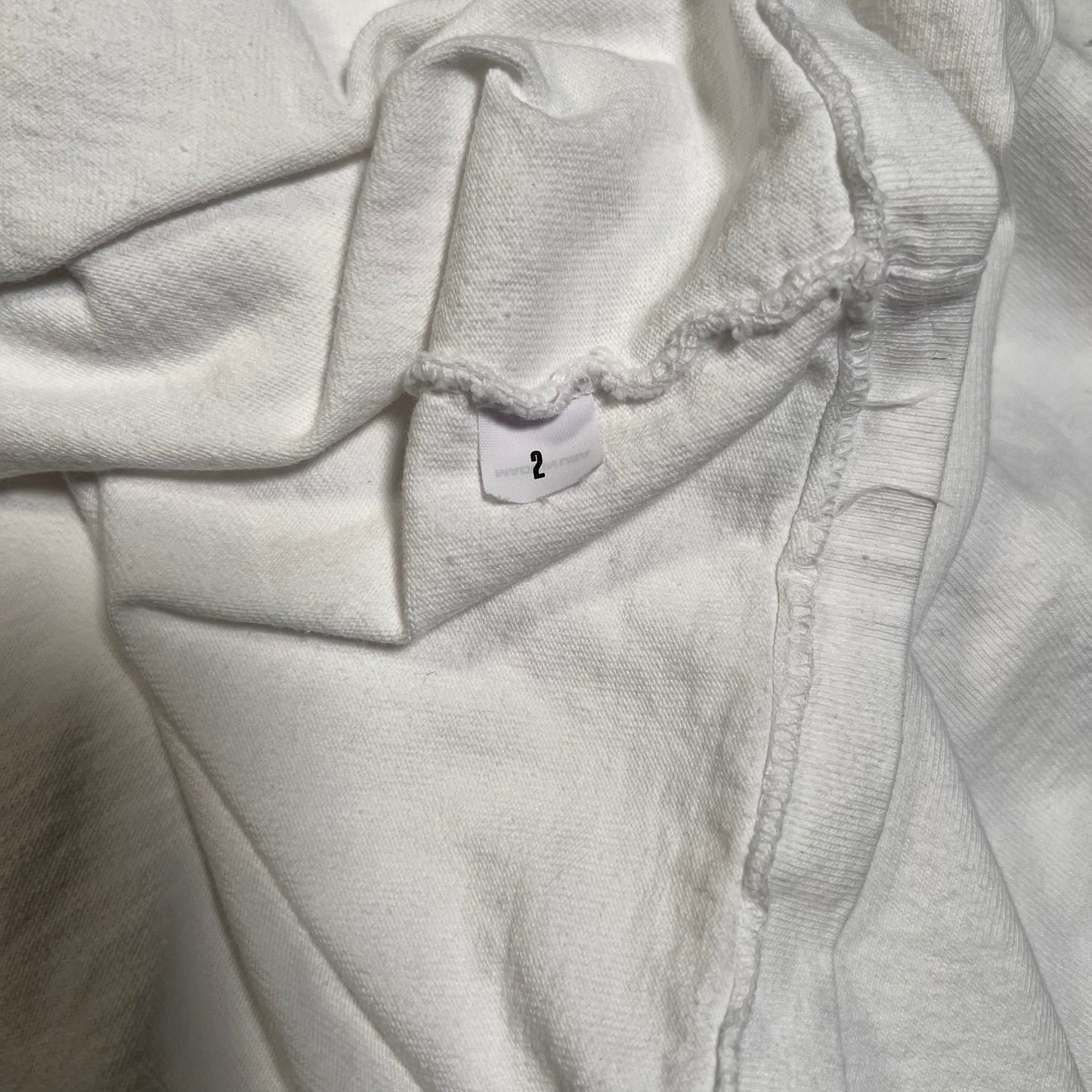 Yeezy Bully Longsleeve White Size 2 USED x17802