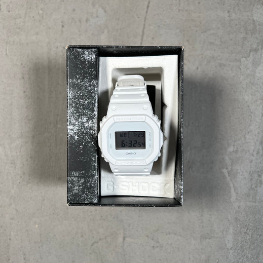 G-Shock Casio 5600 Series All White Watch NEW x17594