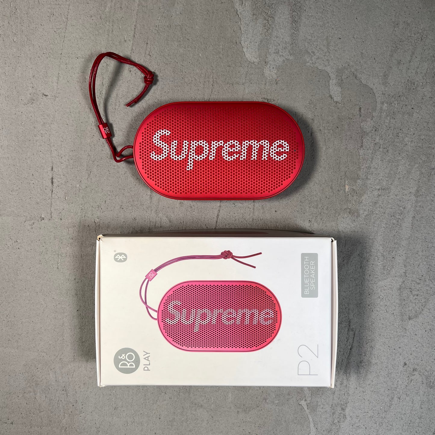 Supreme Bluetooth Band & Olufsen Red Speaker USED x17629