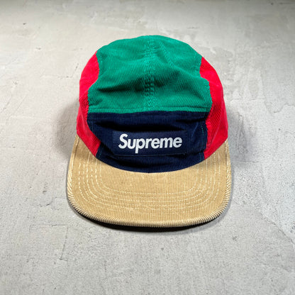 Supreme Corduroy Camp Cap Multicolor (2023) USED x17814