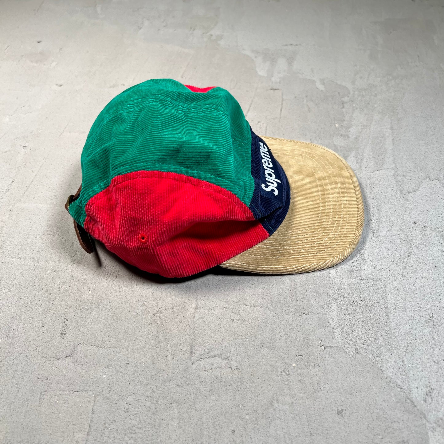Supreme Corduroy Camp Cap Multicolor (2023) USED x17814