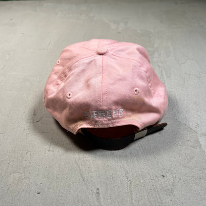 Supreme 3M Reflective S Logo 6 Panel Hat Pink (2016) USED x17818