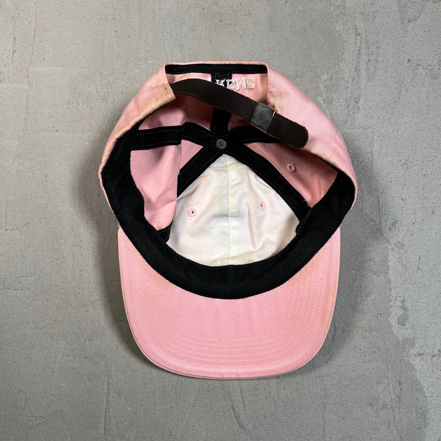 Supreme 3M Reflective S Logo 6 Panel Hat Pink (2016) USED x17818