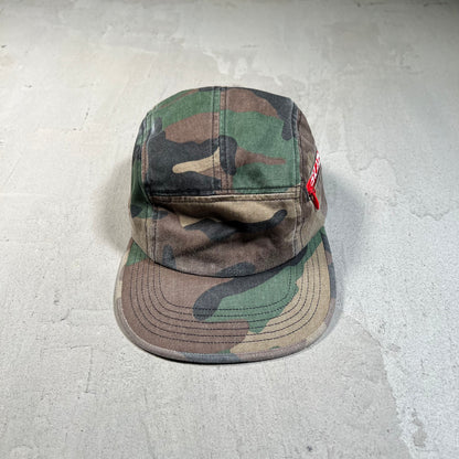 Supreme Side Zip Camp Cap Woodland Camo (2026) USED x17810