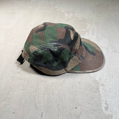 Supreme Side Zip Camp Cap Woodland Camo (2026) USED x17810