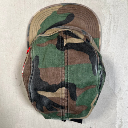 Supreme Side Zip Camp Cap Woodland Camo (2026) USED x17810