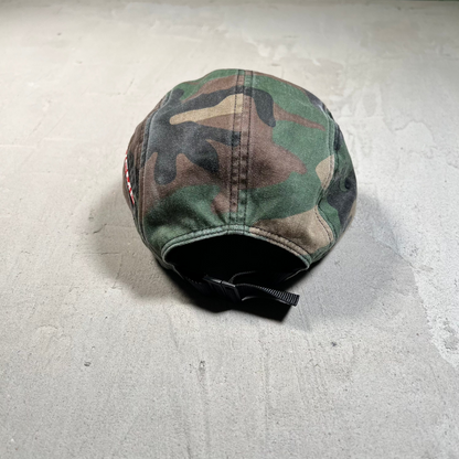 Supreme Side Zip Camp Cap Woodland Camo (2026) USED x17810
