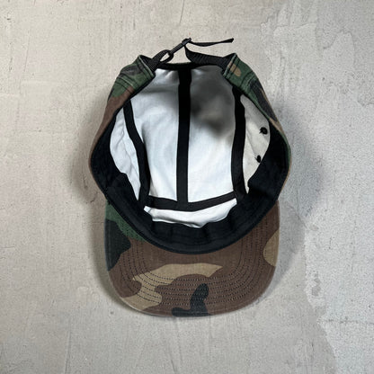 Supreme Side Zip Camp Cap Woodland Camo (2026) USED x17810