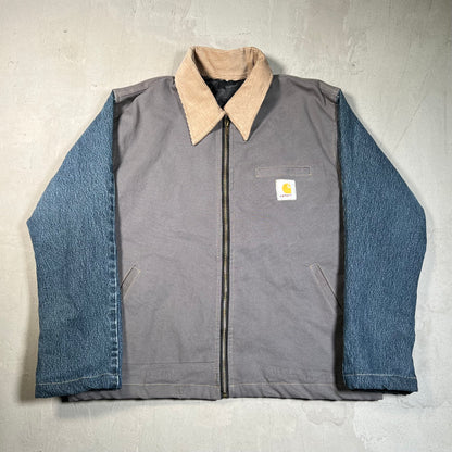 Carhartt Custom 2 Tone Jacket Size Medium USED v19681