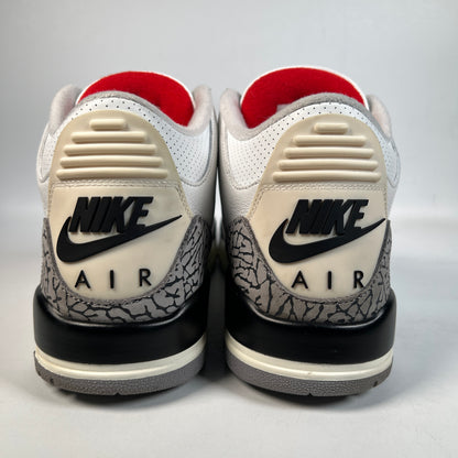 Jordan 3 White Cement Reimagined (2023) Size 10 USED s23100