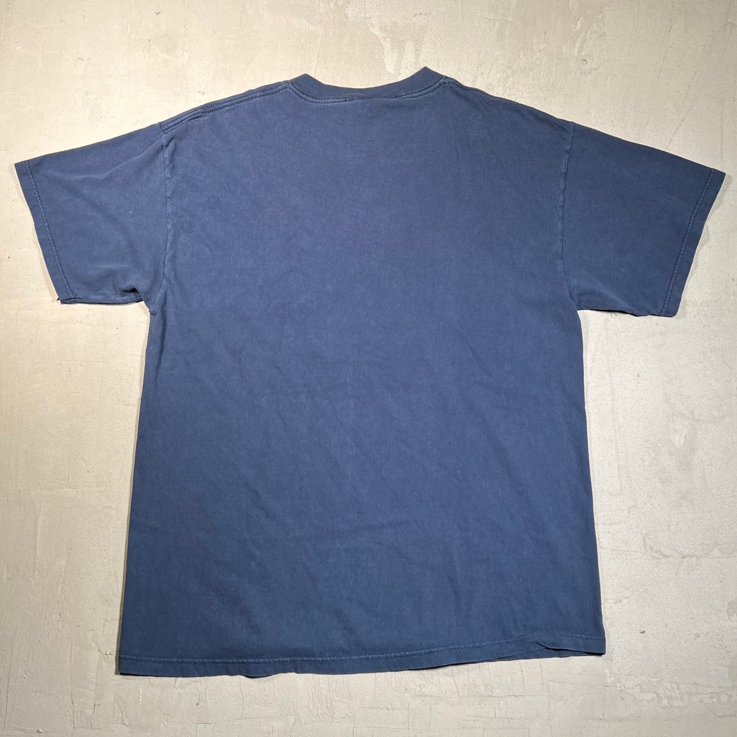 1990s Disney Grumpy Dawrf Navy Tee Size XL USED