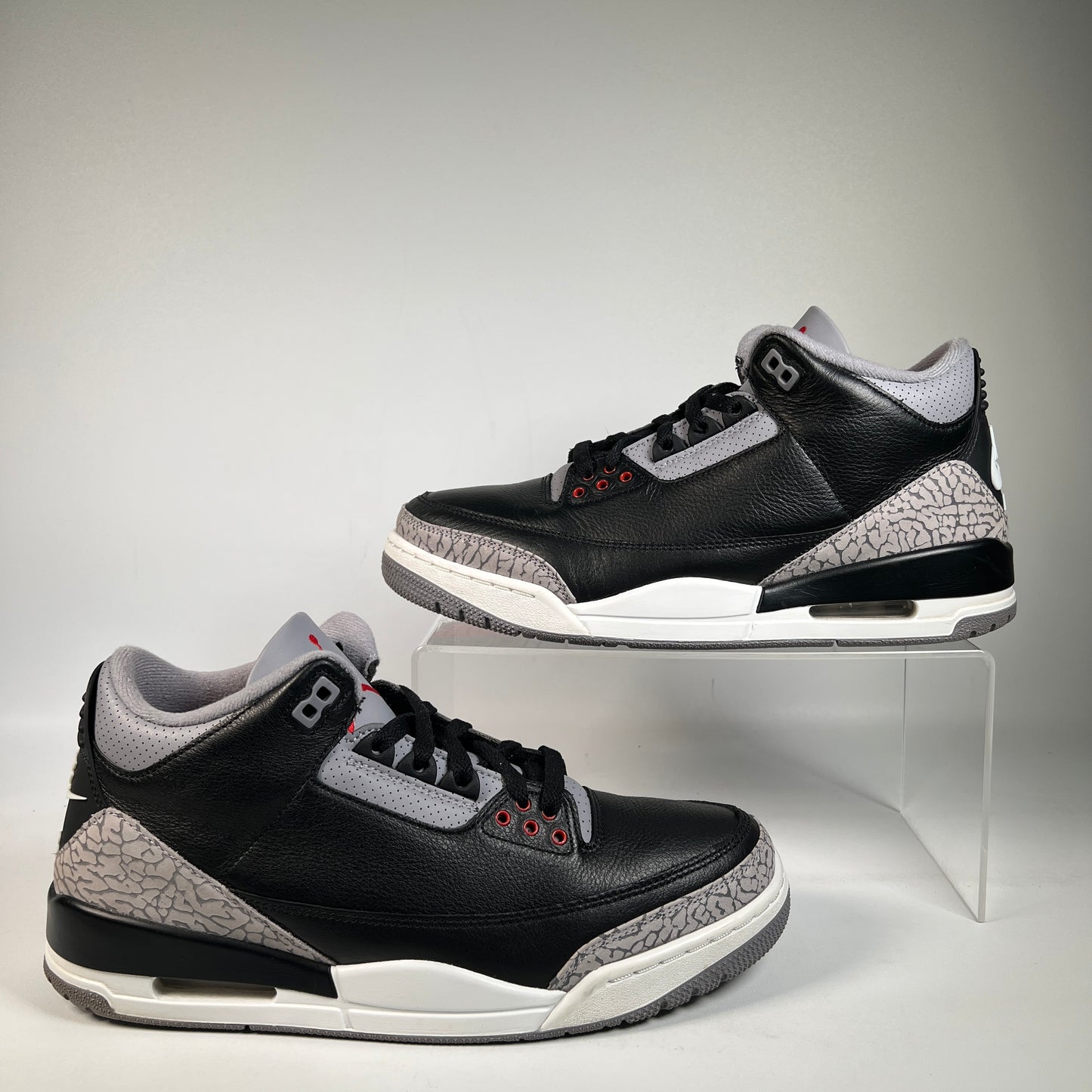 Jordan 3 Black Cement (2024) Size 10 USED s23099
