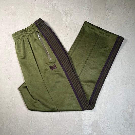 Needles Green/Purple Track Sweatpants Size Large USED x17824