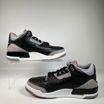 Jordan 3 Black Cement (2024) Size 10 USED s23099