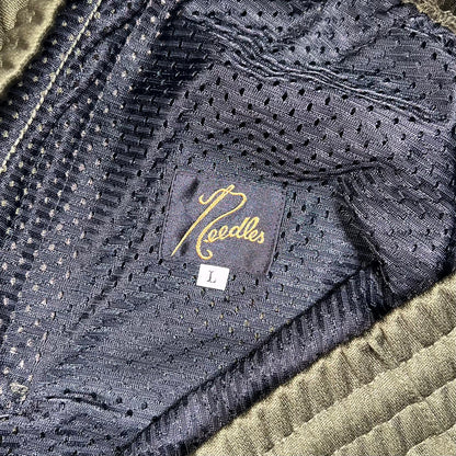 Needles Green/Purple Track Sweatpants Size Large USED x17824