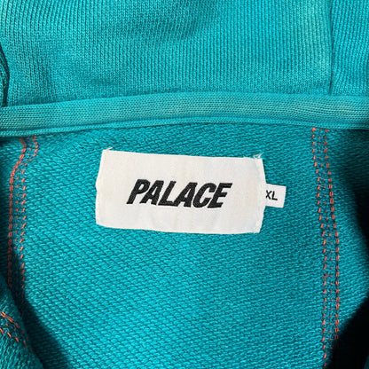 Palace Quicker Shell Hood Teal Green (2017) Size XL USED x17807