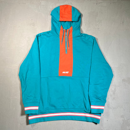 Palace Quicker Shell Hood Teal Green (2017) Size XL USED x17807