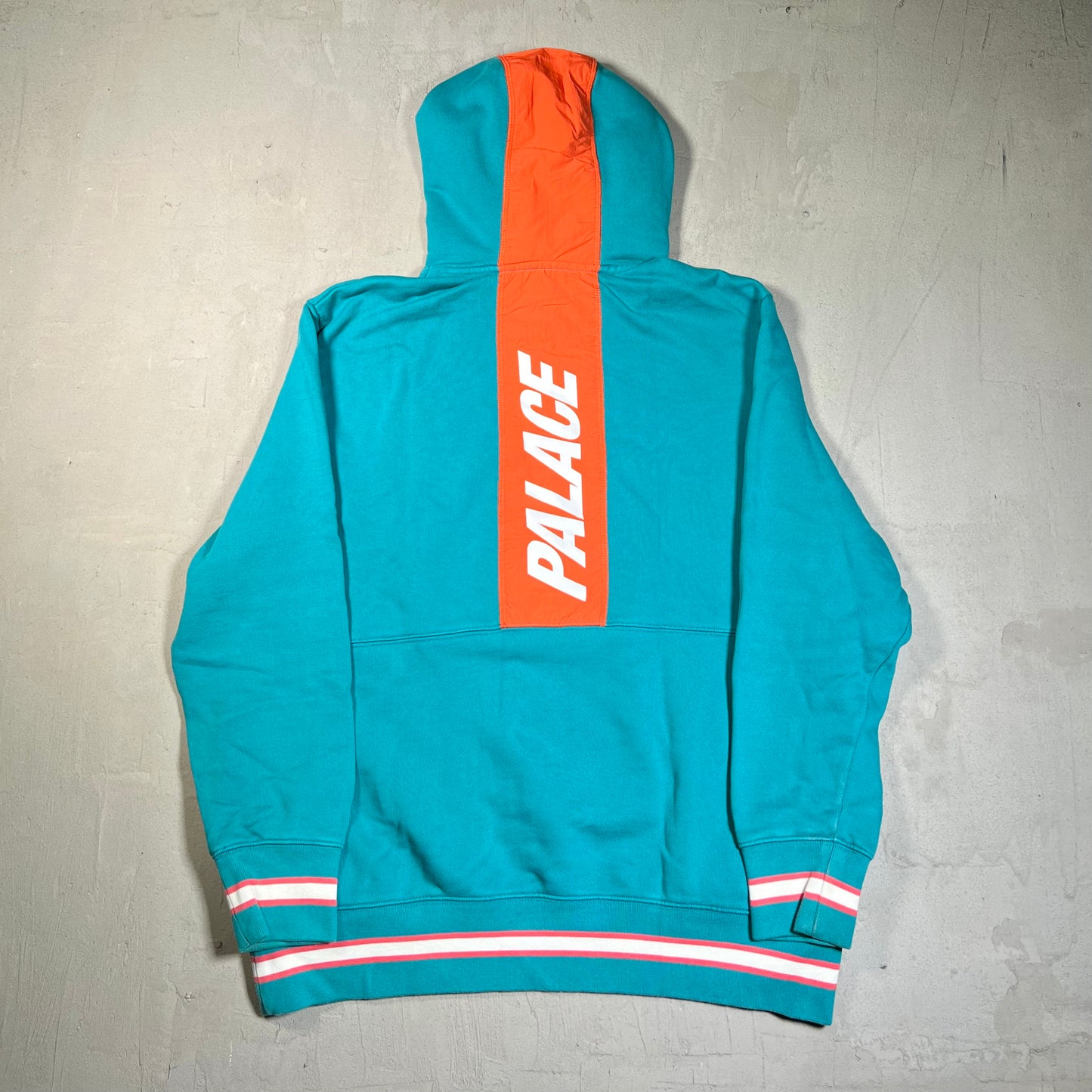 Palace Quicker Shell Hood Teal Green (2017) Size XL USED x17807