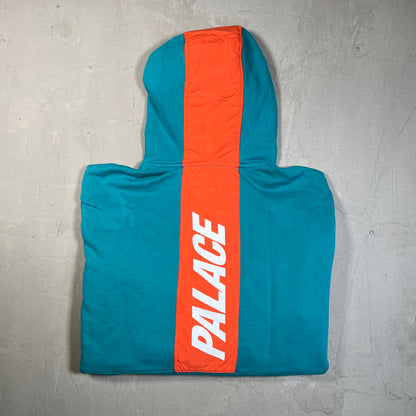 Palace Quicker Shell Hood Teal Green (2017) Size XL USED x17807