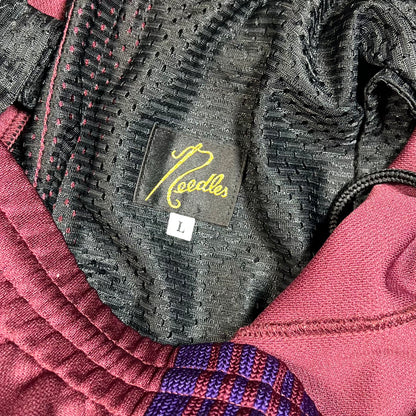 Needles Burgundy/Purple Track Pants Size Large USED x17808