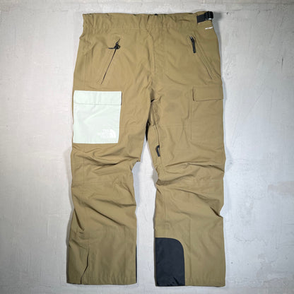 North Face Olive DryVent Overalls Size Large USED v19667