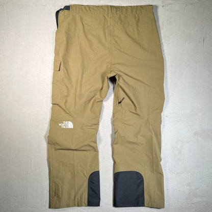 North Face Olive DryVent Overalls Size Large USED v19667