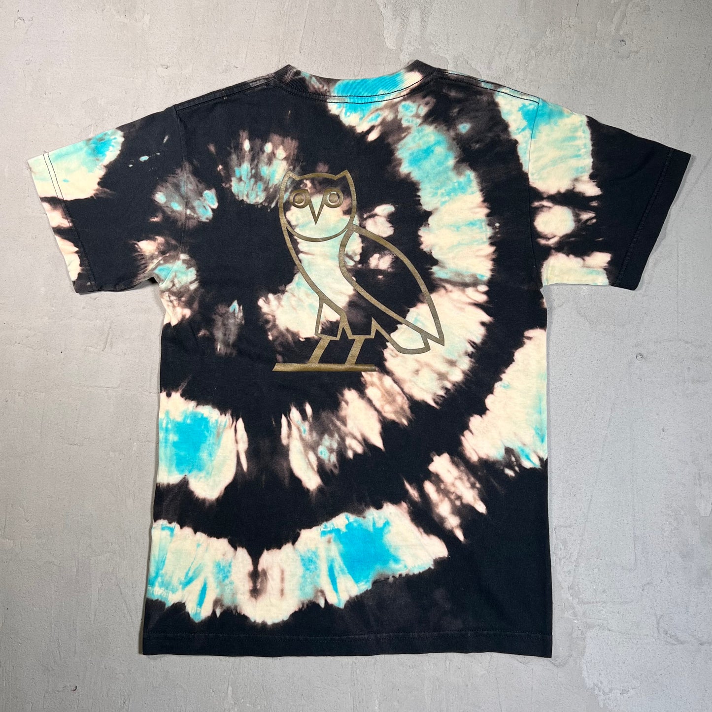 Drake OVO Club Paradise Tie Dye Pocket Tee Size Small USED x17785