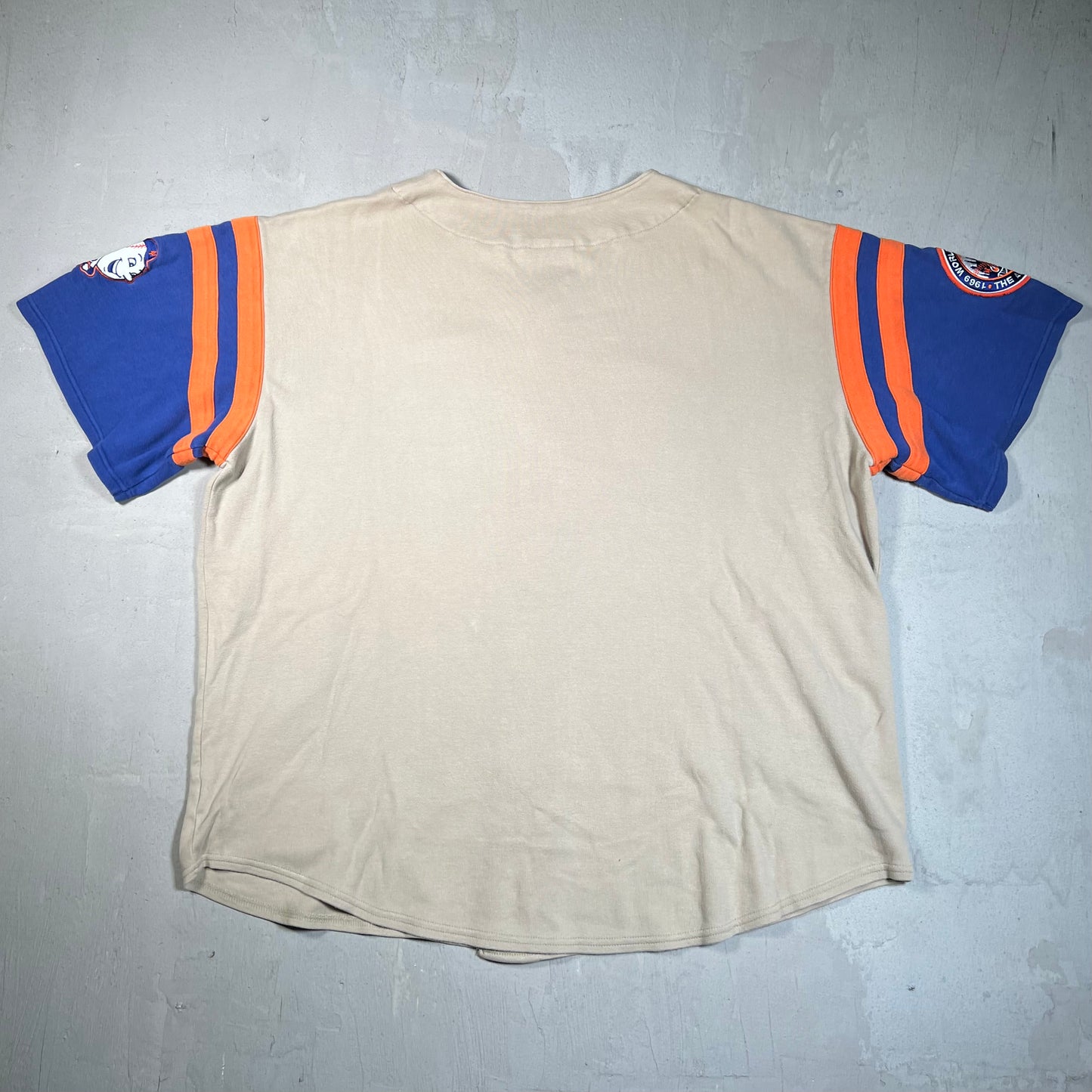 Y2K New York Mets Cooperstown 1969 Jersey Size XXL USED v19349