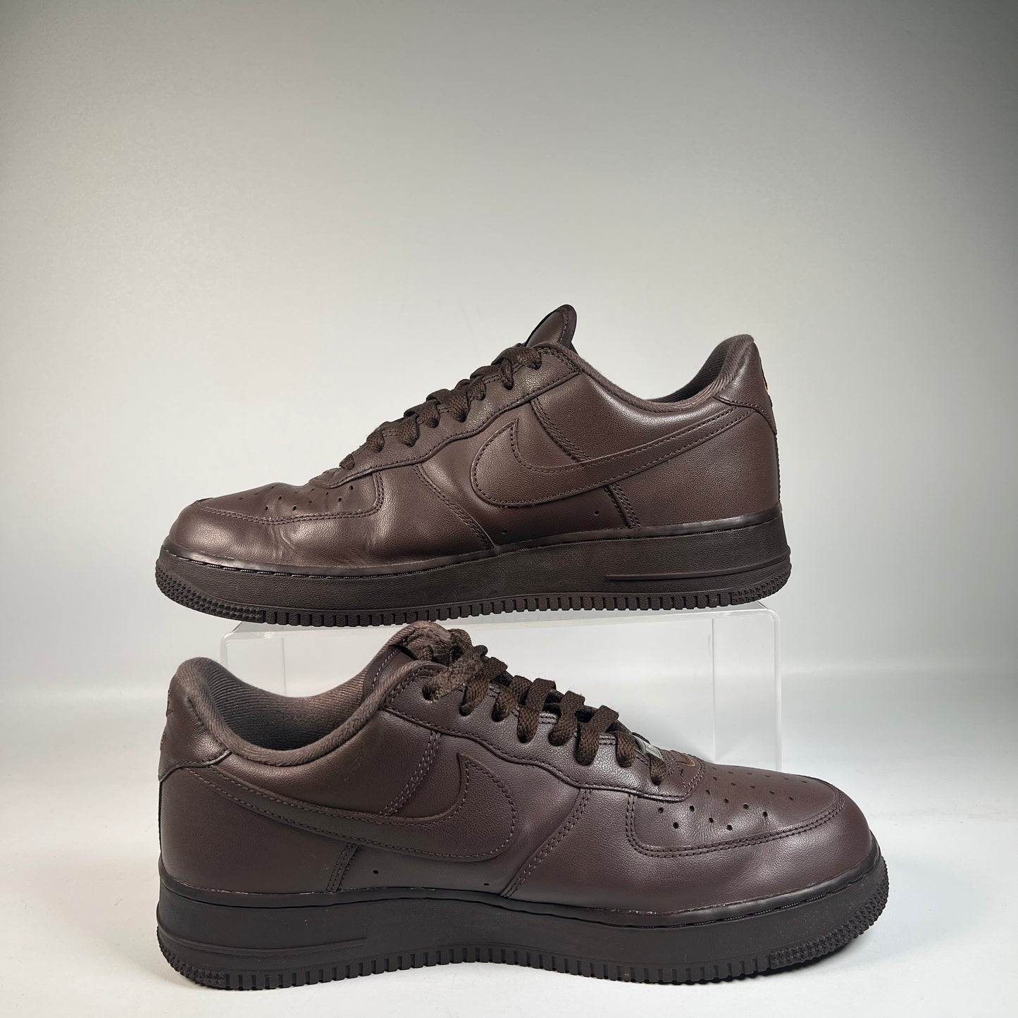 Nike Air Force 1 Low Supreme Baroque Brown (2023) Size 10.5 USED s23198