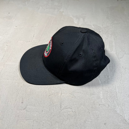 1990s NY Rangers Black Holo Snapback Hat USED v19728