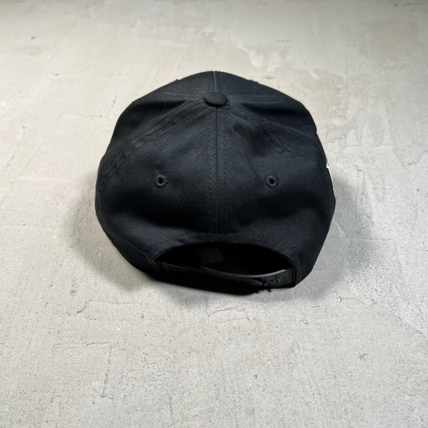 1990s NY Rangers Black Holo Snapback Hat USED v19728