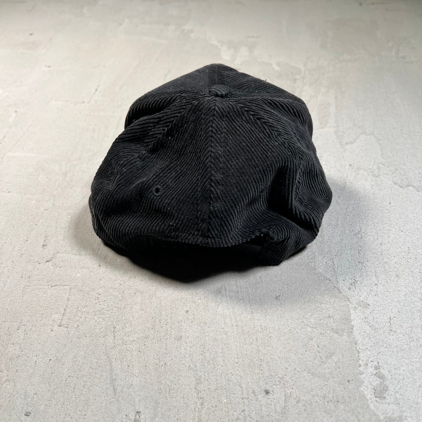 1990s Vancouver Canucks Black Corduroy Hat USED v19722