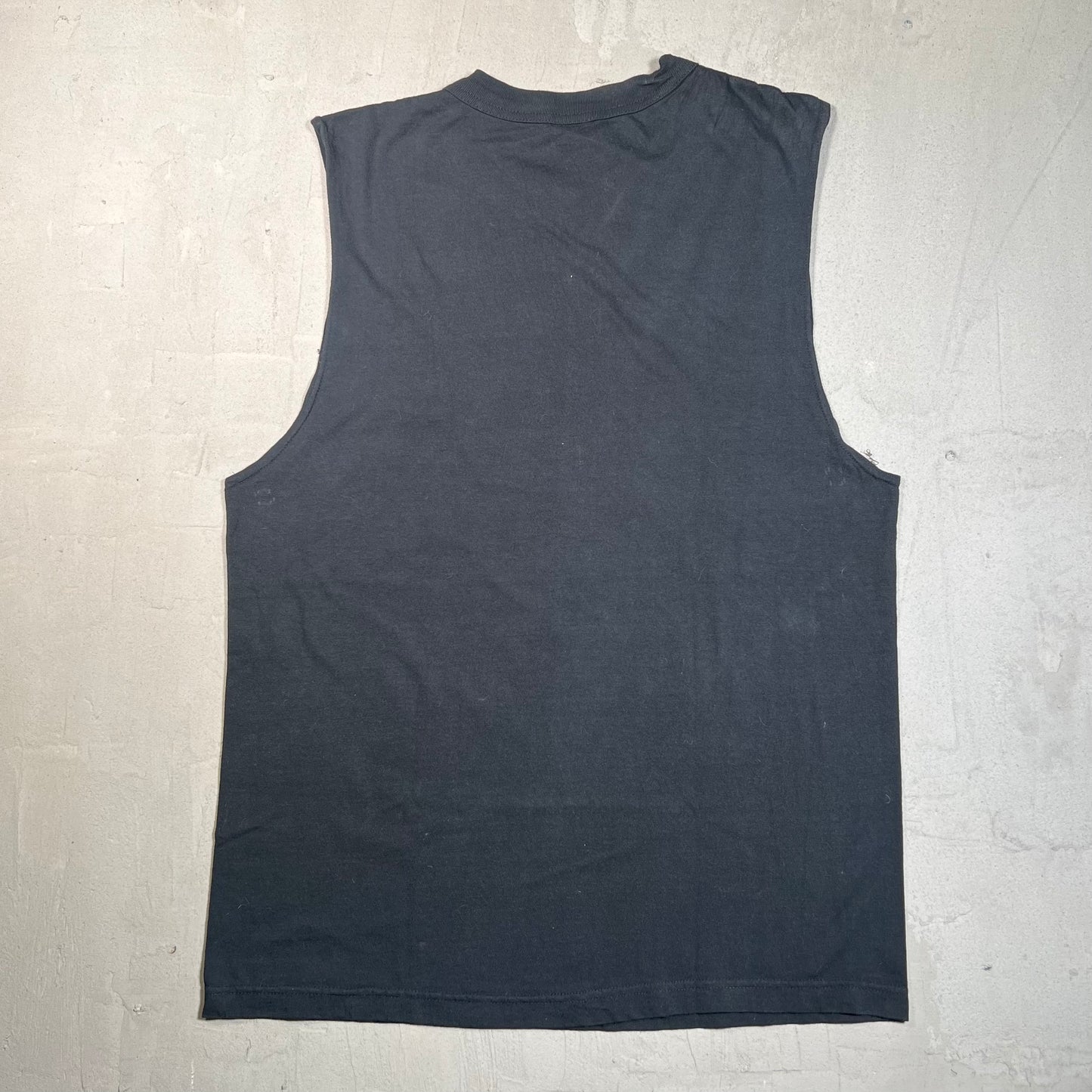 1990s Ozzfest Black Cutoff Tee Size Large USED v19718