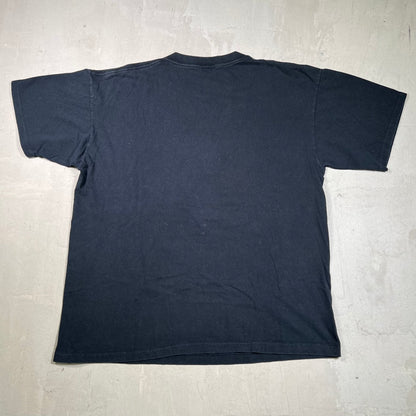 2001 Baltimore Ravens Championship Black Tee Size XL USED v19711