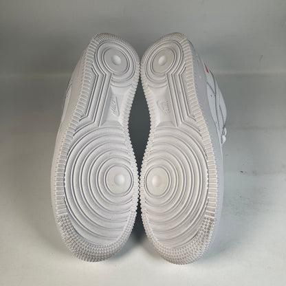 Nike Air Force 1 Low Supreme White (2020) Size 8.5 USED s23192