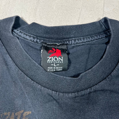 2007 Bob Marley "Emancipate" Black Tee Size Large USED v19715